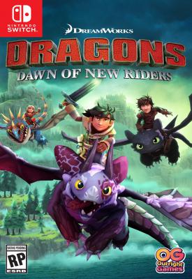 poster for DreamWorks Dragons Dawn of New Riders