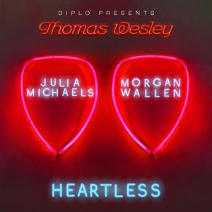 poster for Heartless - Diplo, Julia Michaels, Morgan Wallen