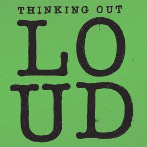 poster for thinking out loud - Ed Sheeran