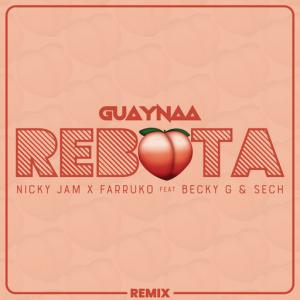 poster for Rebota (Remix) (feat. Becky G, Sech) - Guaynaa, Nicky Jam, Farruko