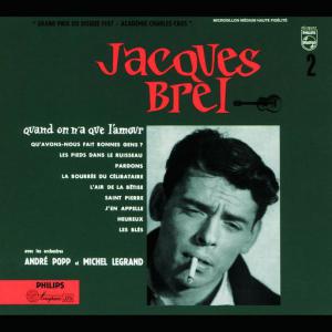 poster for Quand on n’a que l’amour - Jacques Brel