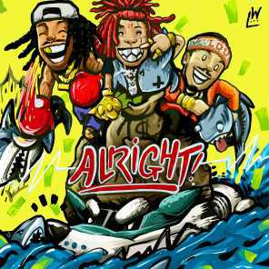 poster for Alright (feat. Trippie Redd & Preme) - Wiz Khalifa
