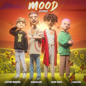 poster for Mood (Remix) - 24kgoldn, Justin Bieber, J Balvin, Iann Dior