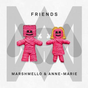poster for FRIENDS - Marshmello, Anne-Marie