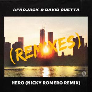 poster for Hero (Nicky Romero Remix) - Afrojack, David Guetta
