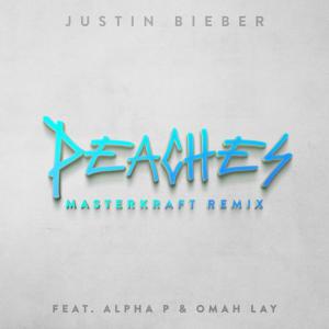 poster for Peaches (Masterkraft Remix) (feat. Alpha P, Omah lay) - Justin Bieber