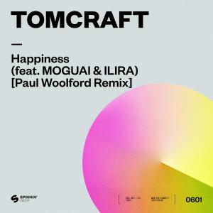 poster for Happiness (feat. MOGUAI & ILIRA) [Paul Woolford Remix] - Tomcraft
