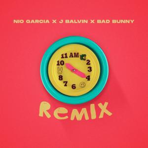 poster for AM Remix - Nio Garcia, J Balvin, Bad Bunny