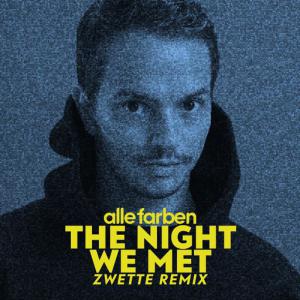 poster for The Night We Met (Zwette Remix) - Alle Farben
