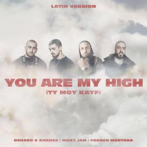 poster for You Are My High (Ty moy kayf) (Latin Version) - Dzharo & Khanza, Nicky Jam, French Montana, Dzharo, Khanza