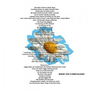 poster for Where This Flower Blooms (Ft. Frank Ocean) - Tyler, The Creator