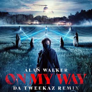 poster for On My Way (Da Tweekaz Remix) - Alan Walker, Sabrina Carpenter, Farruko