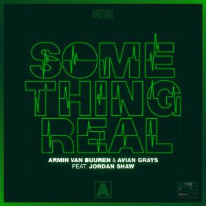 poster for Something Real (feat. Jordan Shaw) - Armin van Buuren, Avian Grays
