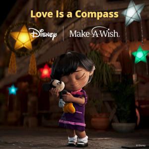 poster for Love Is A Compass (Disney supporting Make-A-Wish) - Griff
