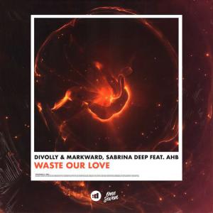poster for Waste Our Love (feat. AHB) - Divolly & Markward, Sabrina Deep